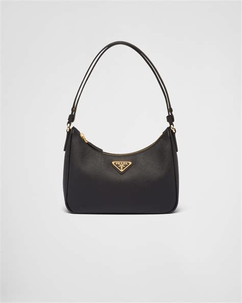 prada black small bag|prada leather mini shoulder bag.